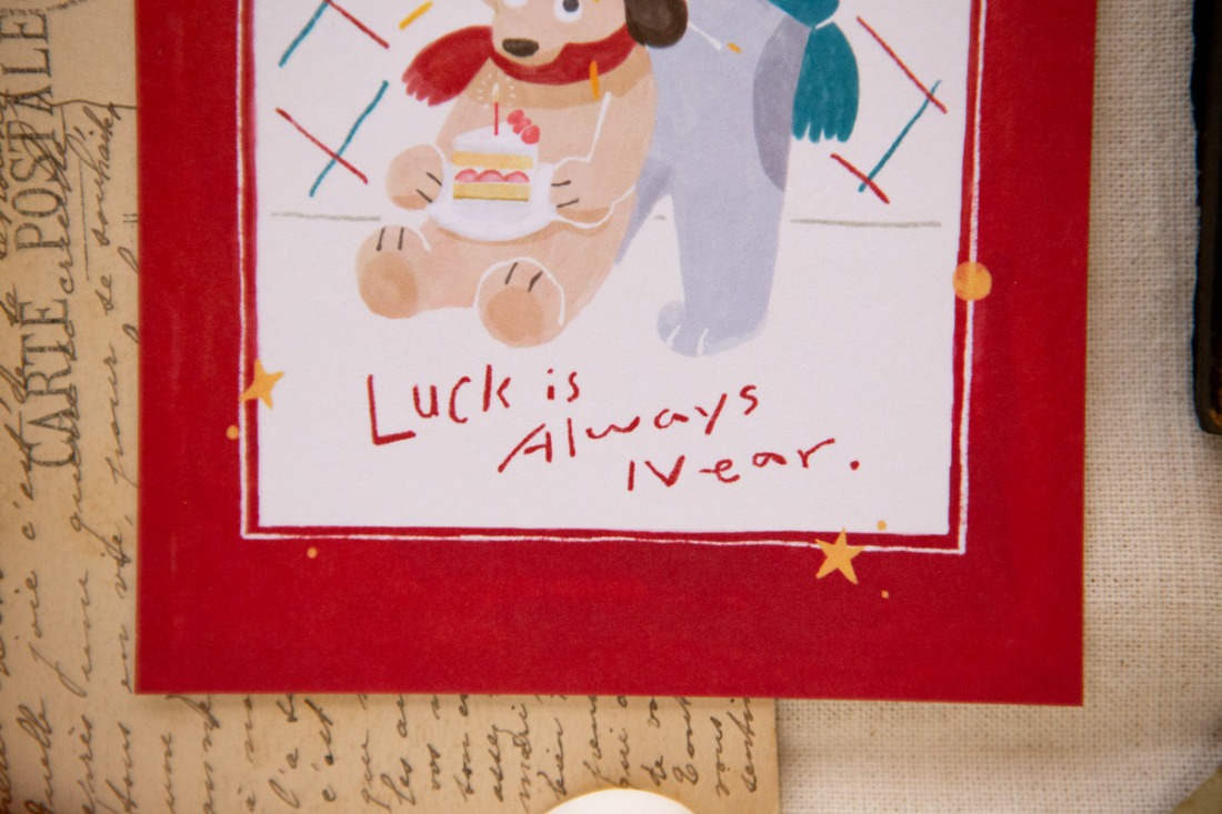 幸運系列明信片 驚喜 幸運系列明信片 驚喜