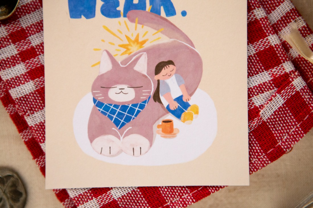 幸運星明信片 休息時間 幸運星明信片 休息時間