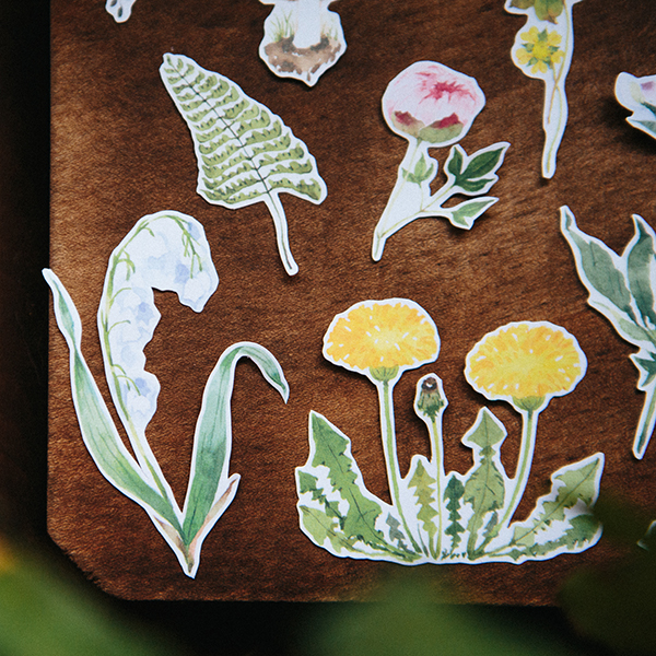 Plants Sticker Paper